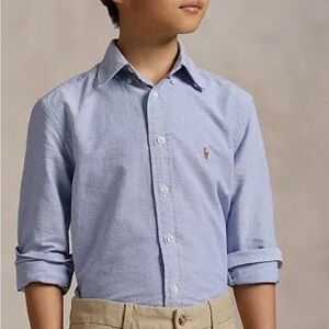 Ralph Lauren Sky Blue Oxford Shirt